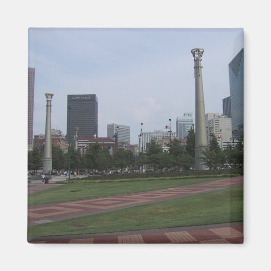 Centenial Olympic Park At Downtown Atlanta, Ga, マグネット (正面)