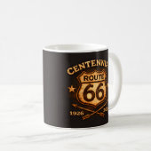 Centennial American Highway Ceramic Drinkware コーヒーマグカップ (正面右)