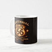 Centennial American Highway Ceramic Drinkware コーヒーマグカップ (正面左)