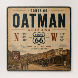 Centennial American Highway Nostalgic Game ジグソーパズル