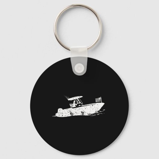 Center Console Boat  キーホルダー (正面)