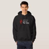 Center for Missouri Nurses Black Hoodie パーカ (正面フル)