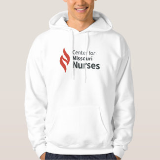 Center for Missouri Nurses White Hoodie パーカ