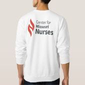 Center for Missouri Nurses White Sweatshirt スウェットシャツ (裏面)