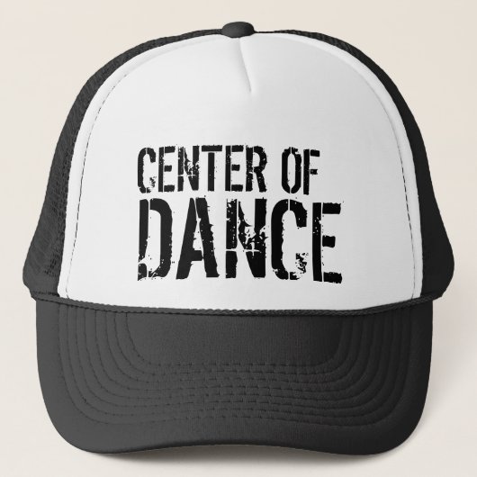 CENTER OF DANCE キャップ (正面)