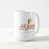 Center on Human Exceptionalism Mag コーヒーマグカップ (正面右)
