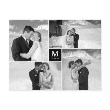 Center Square Monogramの写真結婚ありがとう
