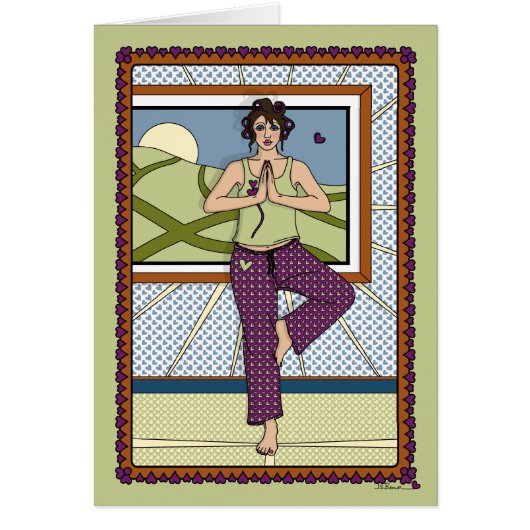 Centered_A_Greetingカードを取得する (正面)