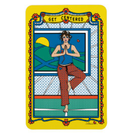 Centered_B_4x6冷蔵庫磁石を取得 マグネット