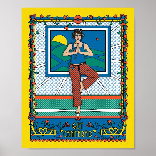 Centered_B_8x10ポスターの取得 ポスター (正面)