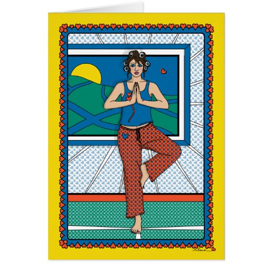 Centered_B_Greetingカードを取得する (正面)