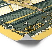 Centered_C_8x10ポスターの取得 ポスター (角)