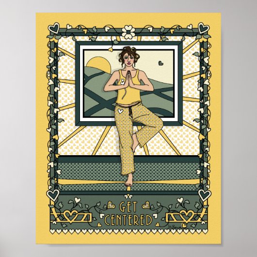 Centered_C_8x10ポスターの取得 ポスター (正面)