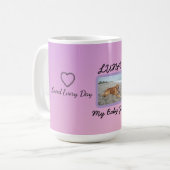 Centered Photo Tribute Mug コーヒーマグカップ (正面左)