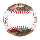 Centerfield Fence and Back 4 Photo Collage 野球ボール (裏面)