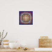 Centerpeace, The Light Within Mandala Poster ポスター (キッチン)