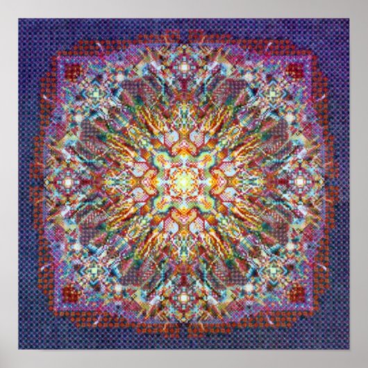 Centerpeace, The Light Within Mandala Poster ポスター (正面)