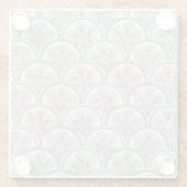 Centleのヴィンテージパターン ガラスコースター (裏面)