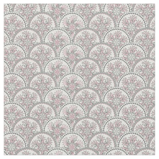 Centleのヴィンテージパターン ファブリック (クローズアップ)