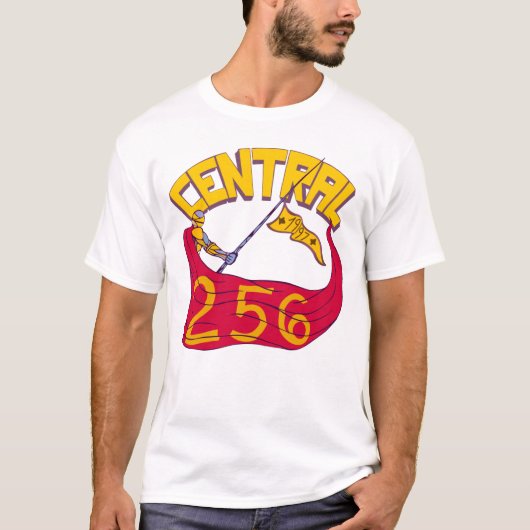 Central 256シャツ(シャツ、Bill Cosby T-shir) Tシャツ (正面)