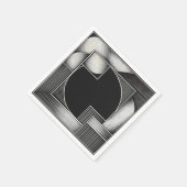 Central Orbit Structure スタンダードカクテルナプキン (角)