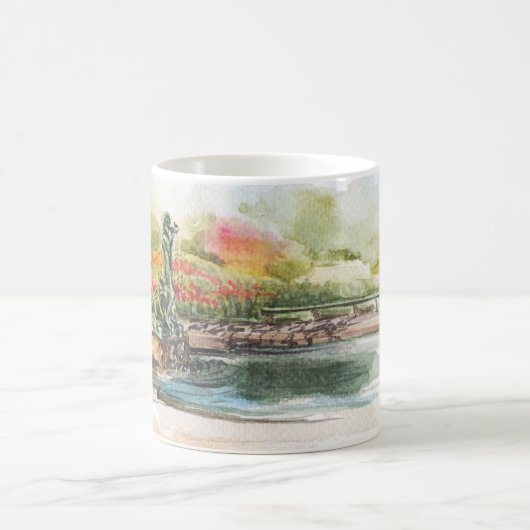 Central Park Conservatory Garden mug コーヒーマグカップ (中央)