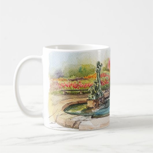 Central Park Conservatory Garden mug コーヒーマグカップ (左)