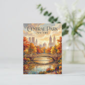 Central Park New York ポストカード (スタンド正面)