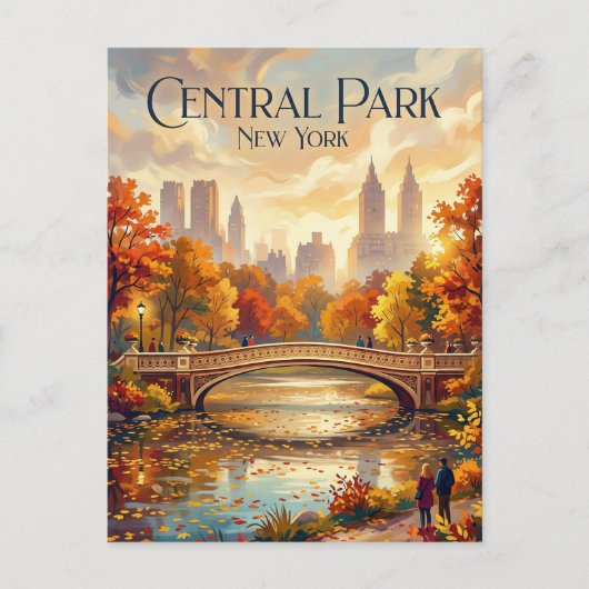 Central Park New York ポストカード (正面)