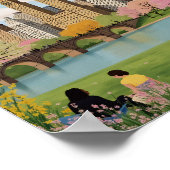 Central Park New York City ポスター (角)