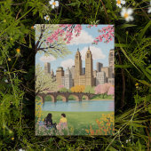Central Park New York City Postcard 招待状