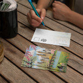 Central Park New York City Postcard 招待状