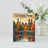 Central Park New York State ポストカード (スタンド正面)