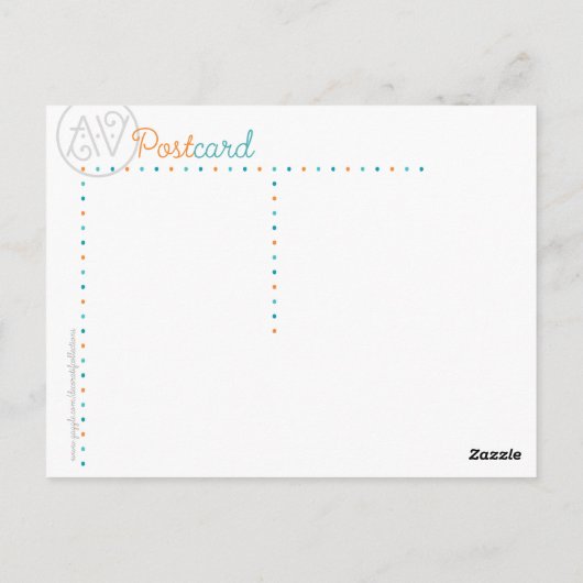 Central Park Skaters Postcard ポストカード (裏面)