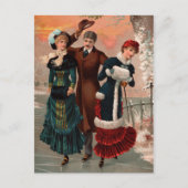 Central Park Skaters Postcard ポストカード (正面)