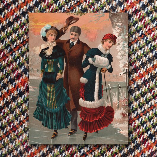 Central Park Skaters Postcard ポストカード