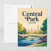 Central Park USA ポストカード (正面/裏面)
