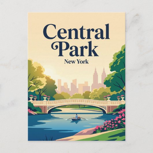 Central Park USA ポストカード (正面)