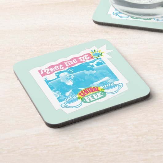 Central Perk Neon Graphicで会う コースター (左側)