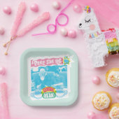 Central Perk Neon Graphicで会う ペーパープレート (パーティー)