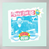 Central Perk Neon Graphicで会う ポスター (正面)