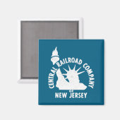 Central Railroad Of New Jersey _1  マグネット (正面/裏面)