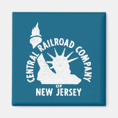 Central Railroad Of New Jersey _1  マグネット (正面)