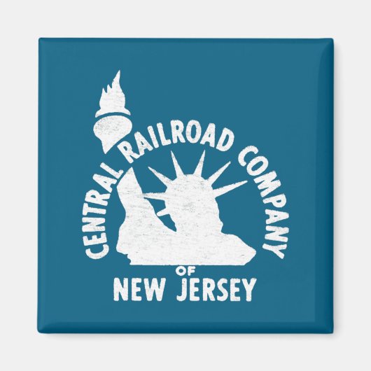 Central Railroad Of New Jersey _1  マグネット (正面)