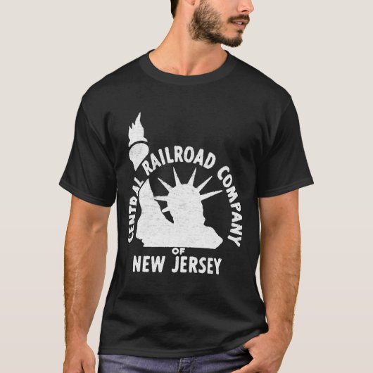 Central Railroad Of New Jersey _1  Tシャツ (正面)