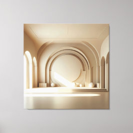 Central Sphere Composition キャンバスプリント