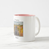 Centro Cultural Fundación Unicaja de Málaga, Spain ツートーンマグカップ (正面右)