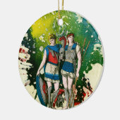 Centurians by Michael Moffa セラミックオーナメント (左)