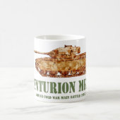 Centurion MK 3戦車冷戦の英国MBT コーヒーマグカップ (中央)