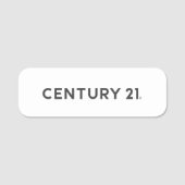 Century 21名タグ 名札 (正面)